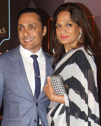 Rahul Bose with his sister Anuradha Bose Ansari