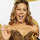 Colbie Caillat holds her award for Best Pop Collaboration with Vocals at the 52nd annual Grammy Awards in Los Angeles