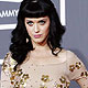 Nominee Kate Perry poses on the red carpet at the 52nd annual Grammy Awards in Los Angeles