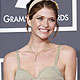 Olivia Fox poses on the red carpet at the annual Grammy Awards in Los Angeles