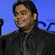 Producer Rahman and singer Shah accept the award for best song written for motion picture, tv or other visual media at the 52nd annual Grammy Awards in Los Angeles