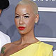 Wiz Khalifa and Amber Rose arrive at the 54th annual Grammy Awards in Los Angeles