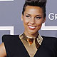 Alicia Keys and Swizz Beats arrive at the 54th annual Grammy Awards in Los Angeles