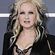 Cyndi Lauper arrives at the 54th annual Grammy Awards in Los Angeles