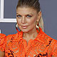 Fergie of The Black Eyed Peas arrives at the 54th annual Grammy Awards in Los Angeles