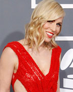 British pop singer Natasha Bedingfield arrives at the 55th annual Grammy Awards in Los Angeles, California