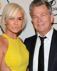 David Foster and his wife Yolanda attend the Clive Davis Pre-Grammy Gala and Salute to Industry Icons, honoring Universal Music Group Chairman and CEO Lucian Grainge, in Beverly Hills, California