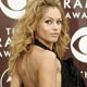 Singer Paulina Rubio arrives at the 47th annual Grammy Awards at the Staples Center in Los Angeles.