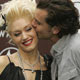 Singer Gwen Stefani and husband, singer Gavin Rossdale, arrive at the 47th annual Grammy Awards.