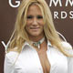 Singer Jessica Drake arrives at the 47th annual Grammy Awards at the Staples Center in Los Angeles.