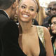 Singer Beyonce is greeted as she arrives at the 47th annual Grammy Awards at the Staples Center in Los Angeles.