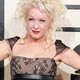 Cyndi Lauper arrives at the 50th Grammy Awards in Los Angeles