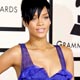 Singer Rihanna arrives at the 50th Annual Grammy Awards in Los Angeles