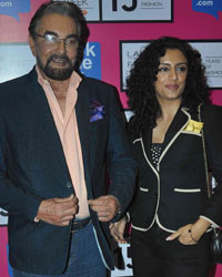 Kabir Bedi and Parveen Dusanj