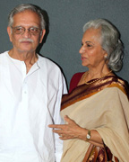 Gulzar and Waheeda Rehman