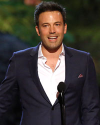 Actor and director Ben Affleck accepts the Guy of the Year award at the seventh annual Spike TV's 'Guys Choice' awards in Culver City, California