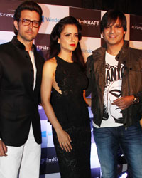 Hrithik Roshan, Kangana Ranaut and Vivek Oberoi