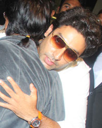 Shah Rukh Khan and Abhishek Bachchan