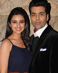 Parineeti Chopra and Karan Johar