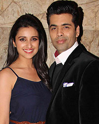 Parineeti Chopra and Karan Johar