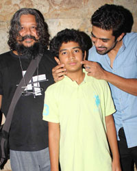 Amole Gupte, Partho Gupte and Saqib Saleem