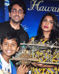 Ayushmann Khurrana, Naman Jain and Pallavi Sharda