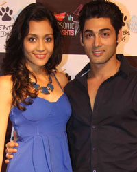 Ruslaan Mumtaz with wife Nirali