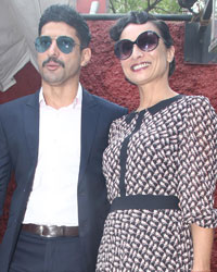 Farhan and Adhuna Akhtar