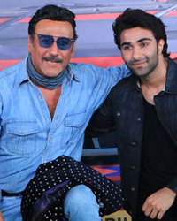 Jackie Shroff and Aadar Jain