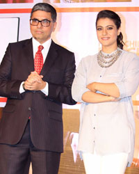 Brand Ambassador Kajol Devgan during the announcement of Help a Child Research 5 hand washing programme result