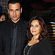 Rohit Roy and Manasi