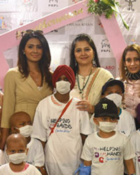 Geeta Basra and Farah Khan Ali attend fundraiser to aid children afflicted by cancer