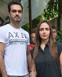 Esha Deol with husband Bharat Takhtani