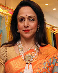 Hema Malini promotes Neeta Lulla's Saree creations