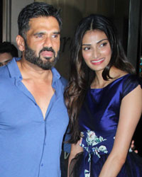 Sunil Shetty with hisdaughter Athiya Shetty