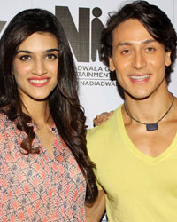 Kriti Sanon and Tiger Shroff