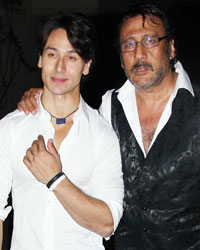 Tiger Shroff and Jackie Shroff