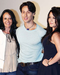 Ayesha Shroff, Tiger Shroff and Krishna Shroff