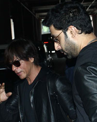 Shah Rukh Khan and Abhishek Bachchan