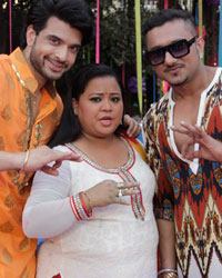 Karan Kundra, Bharati Singh and Yo Yo Honey Singh