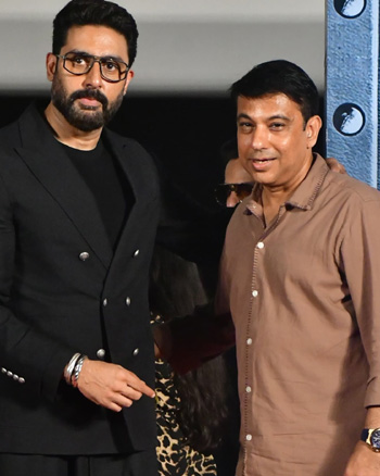 Abhishek Bachchan and Parag Desai