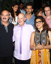 Rakesh Roshan, Hrithik Roshan and Pinky Roshan