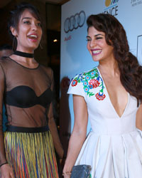 Lisa Haydon and Jacqueline Fernandez