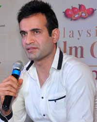 Irfan Pathan during a cooking competition held by Malaysian Palm Oil Council (MPOC)