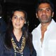 Suneil Shetty with wife Mana