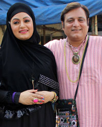 Upasana Singh and Manoj Joshi