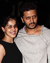 Genelia D'Souza and Ritesh Deshmukh