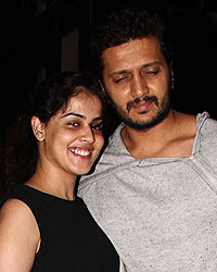 Sajid Khan, Genelia D'Souza and Ritesh Deshmukh