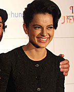 Suuny Deol and Kangna Ranaut