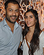 Abhishek Kapoor and Pragya Yadav